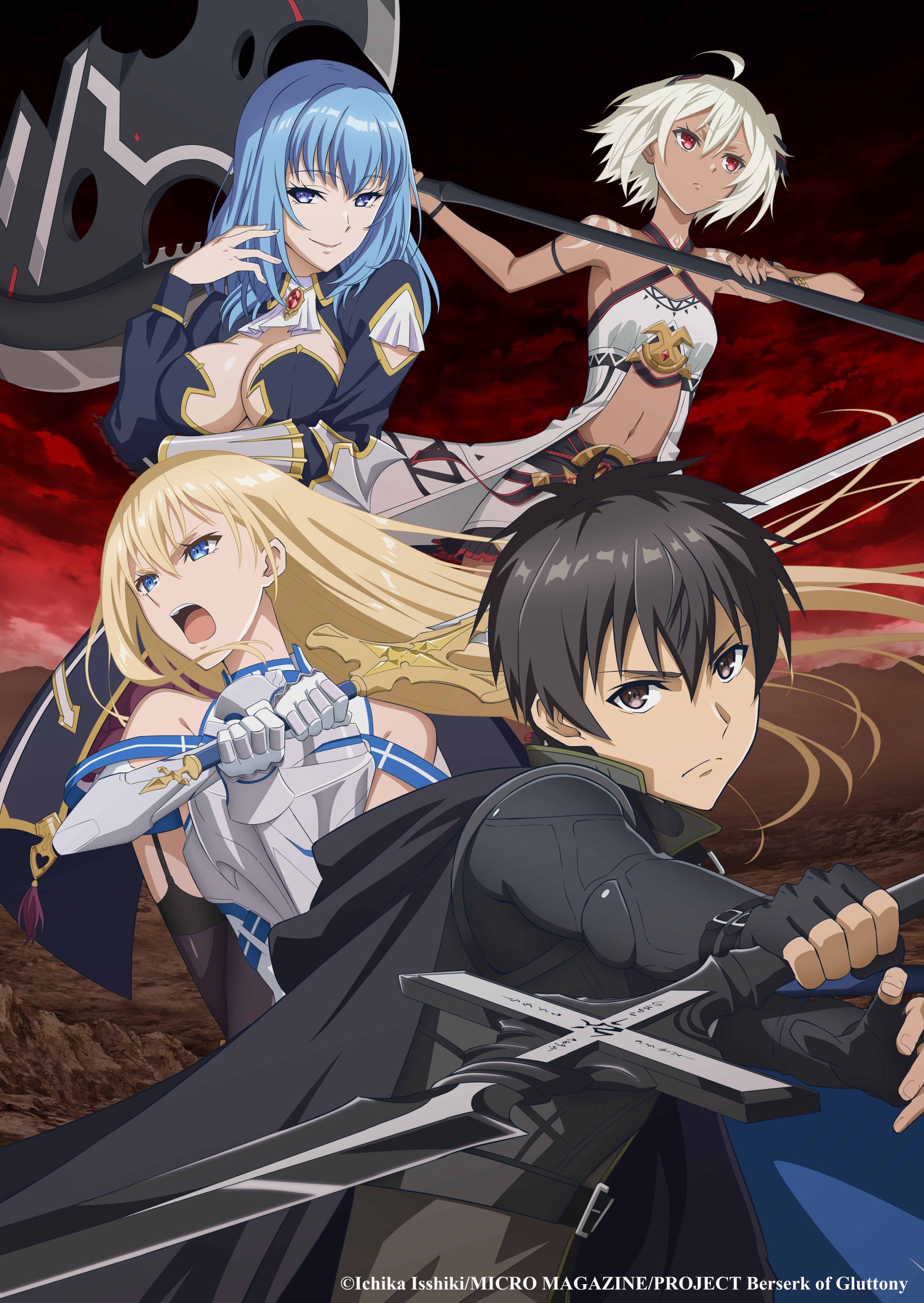 Berserk of Gluttony Temporada 2 - Equipo de Producción y Música de Berserk of Gluttony Temporada 2