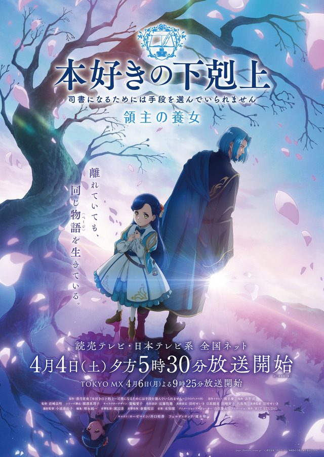 Honzuki no Gekokujō estreno - Detalles de la Trama y Producción