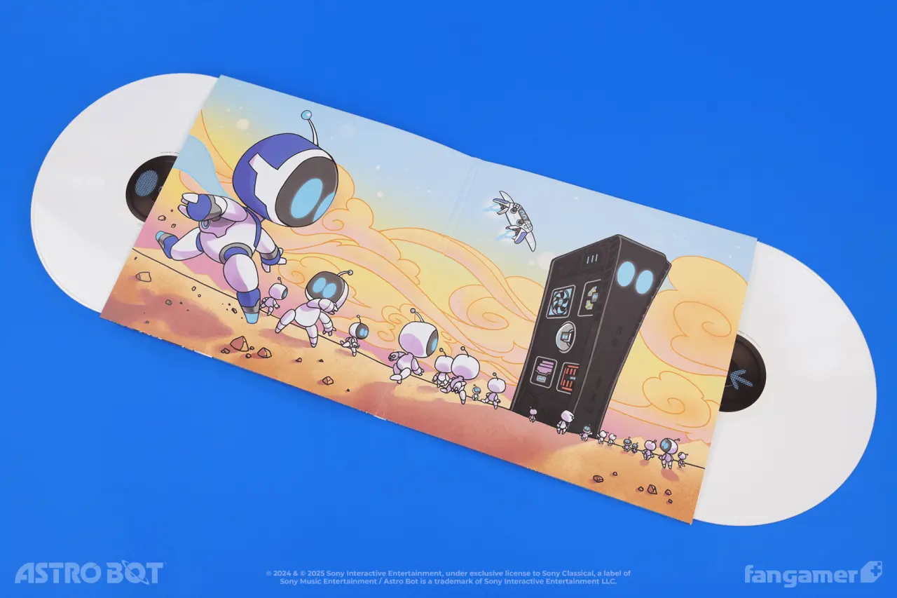 ASTRO BOT banda sonora vinilo - Diseño Exclusivo y Disponibilidad