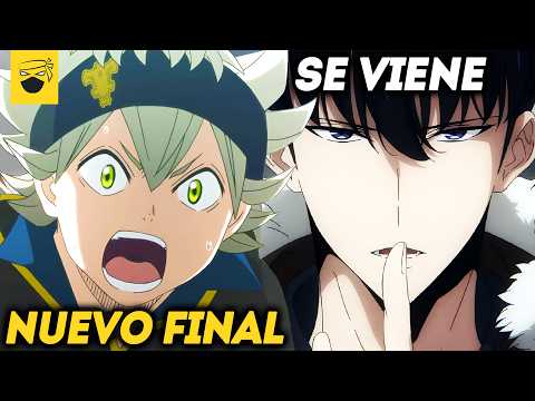 Anime: Black Clover, Solo Leveling, Jujutsu Kaisen, Anuncios